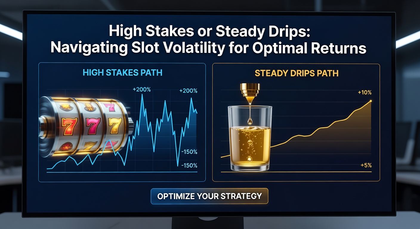 Grafiek met vergelijking van winfrequentie tussen hoge en lage volatiliteit slots, inclusief RTP-curves en voorbeeldsessies
