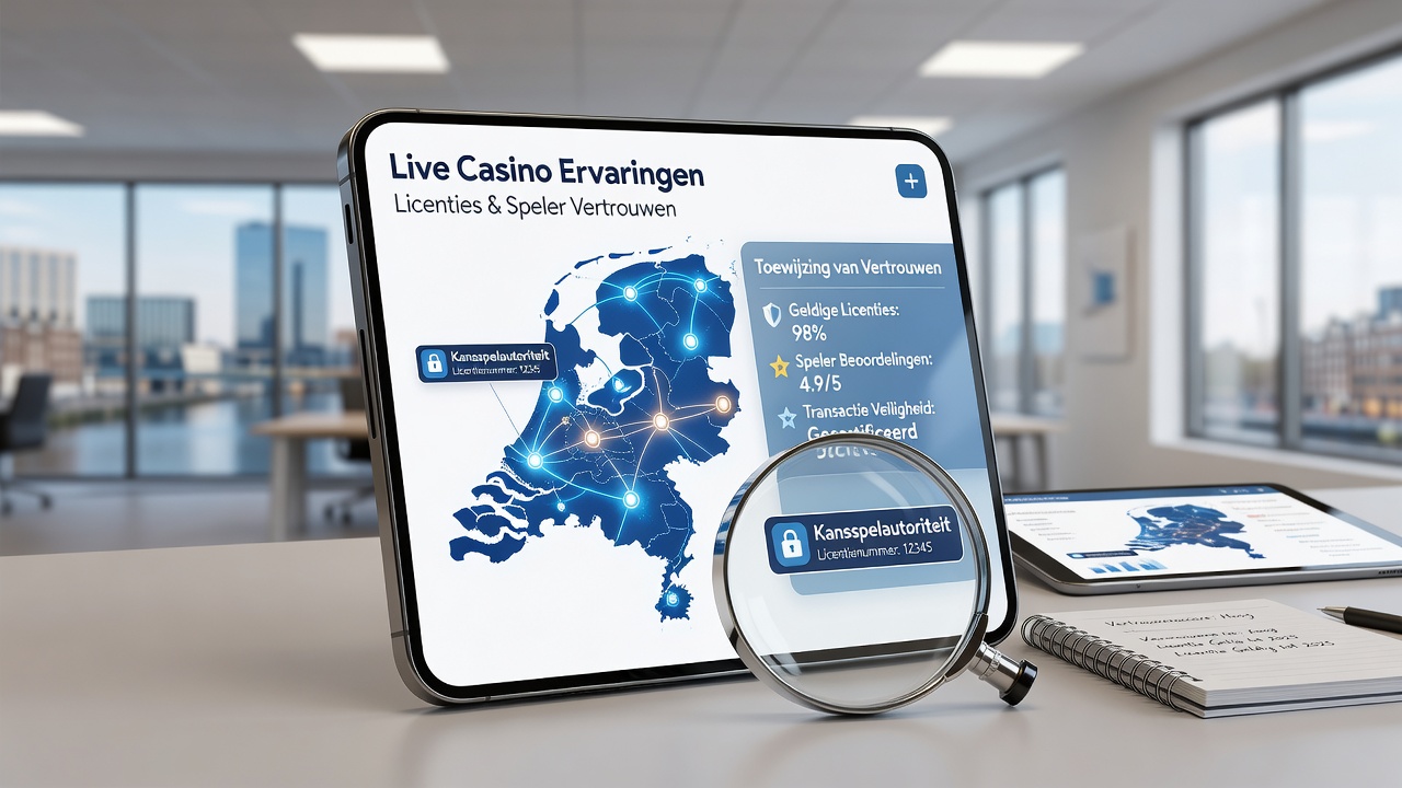 Analyse van licentie transparantie op mobiele live casino platforms